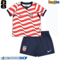 Maglie da calcio Stati Uniti Prima Maglia Bambino Mondiali 2026  Manica Corta + Pantaloni corti)